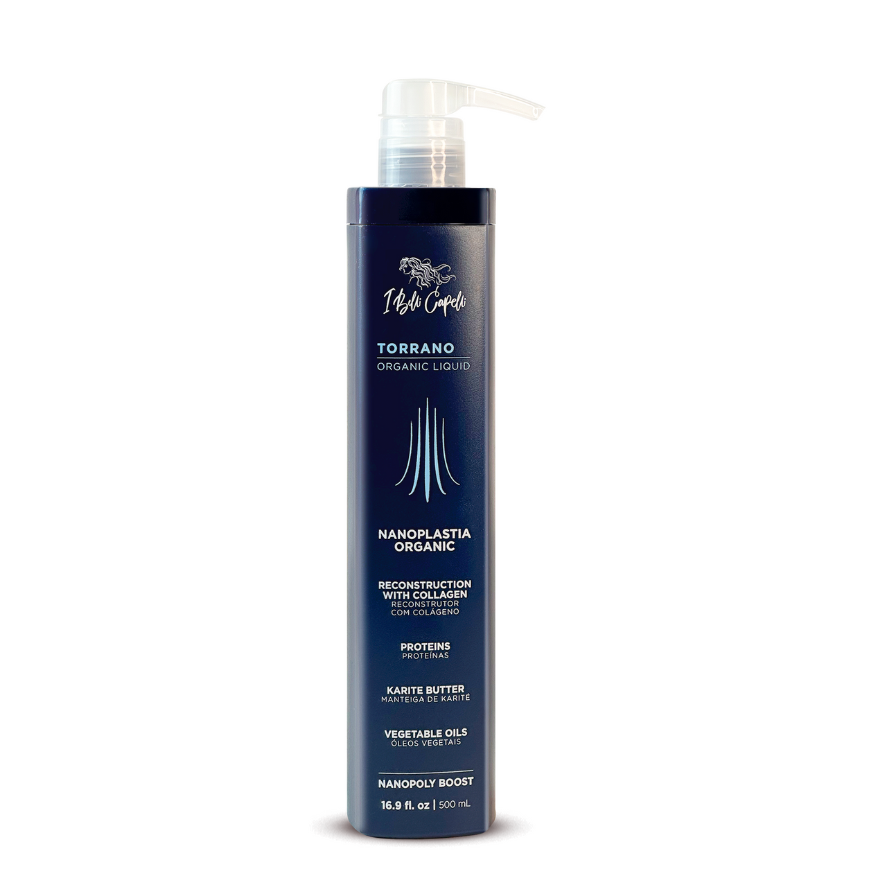 I Belli Capelli Torrano Organic Hair Reconstructor Fluid Style – 500ml/16.9 fl oz